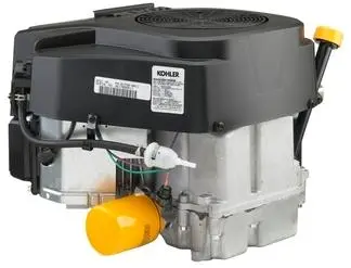Photo from the official notice: Kohler Recalls Engines Sold with Husqvarna, Cub Cadet, and Troy-Bilt Riding Lawn Tractors; Laceration Hazard Posed
