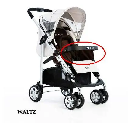 Photo from the official notice: Lan Enterprises Recalls Zooper Strollers Due to Strangulation Hazard