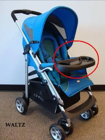 Photo from the official notice: Lan Enterprises Recalls Zooper Strollers Due to Strangulation Hazard