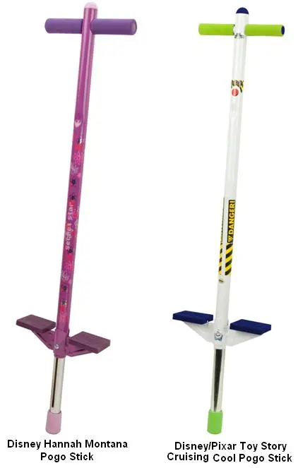 Photo from the official notice: Bravo Sports Recalls Disney-Branded Pogo Sticks Due to Fall and Laceration Hazards