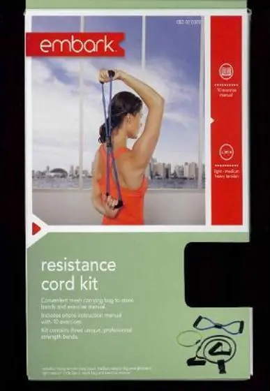 Photo from the official notice: Target Recalls to Repair Embark Resistance Cords Due to Injury Hazard