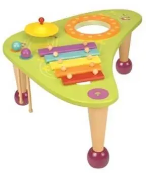 Photo from the official notice: Musical Wooden Table Toys Recalled by Battat Due to Choking Hazard