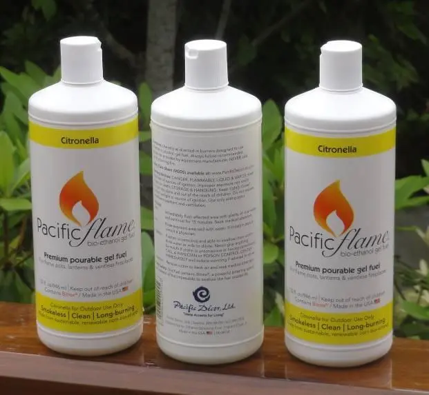 Photo from the official notice: Pacific Décor Recalls Pourable Gel Fuel Due to Burn and Flash Fire Hazards