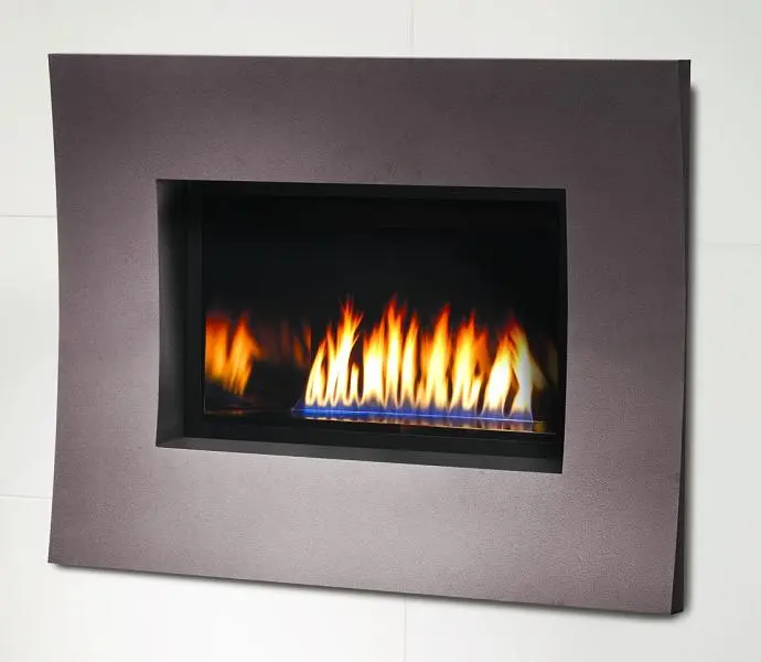 Photo from the official notice: Kingsman Fireplaces Recalls Gas Fireplaces Due to Laceration Hazard