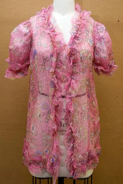 Print blouse