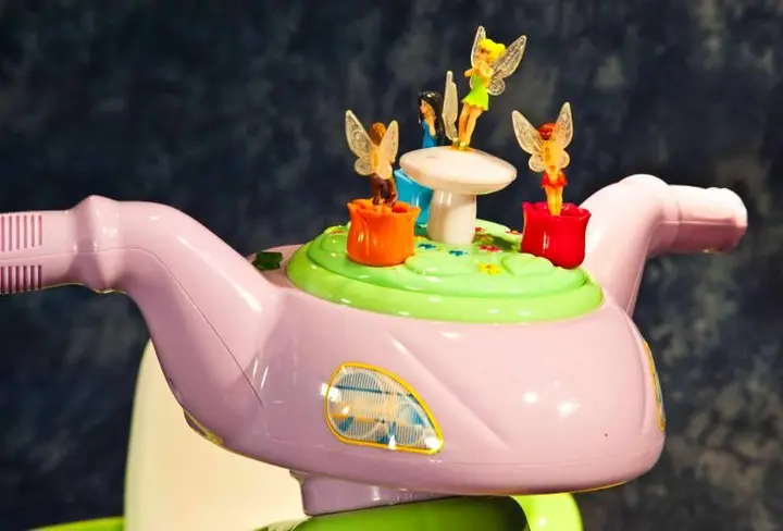 Photo from the official notice: Kiddieland Recalls Disney-branded Fairies Plastic Trikes Due to Laceration Hazard