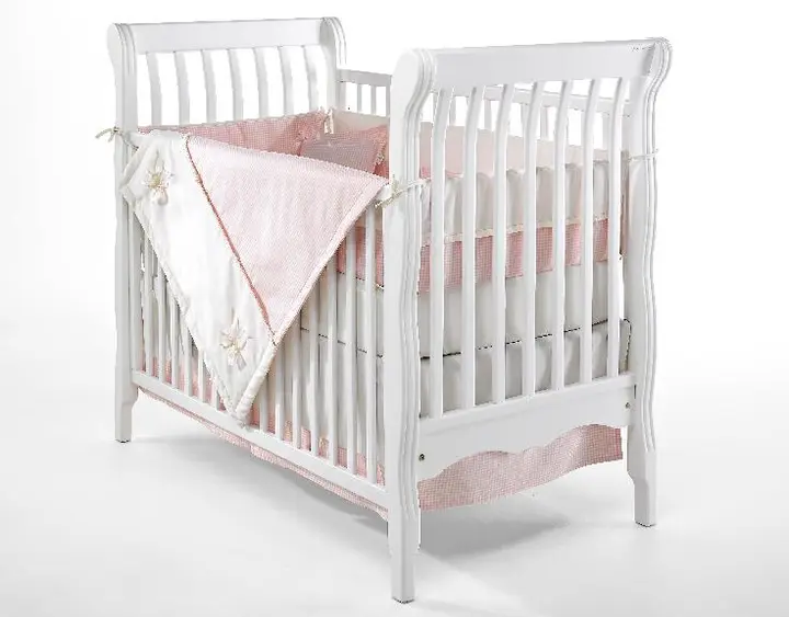 Photo from the official notice: Dutailier Group Recalls Drop-Side Cribs Due to Entrapment and Fall Hazards