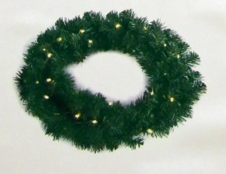 Photo from the official notice: Holiday Tree, Wreath and Garland Set Recalled by General Foam Plastic Corp. Due to Fire Hazard