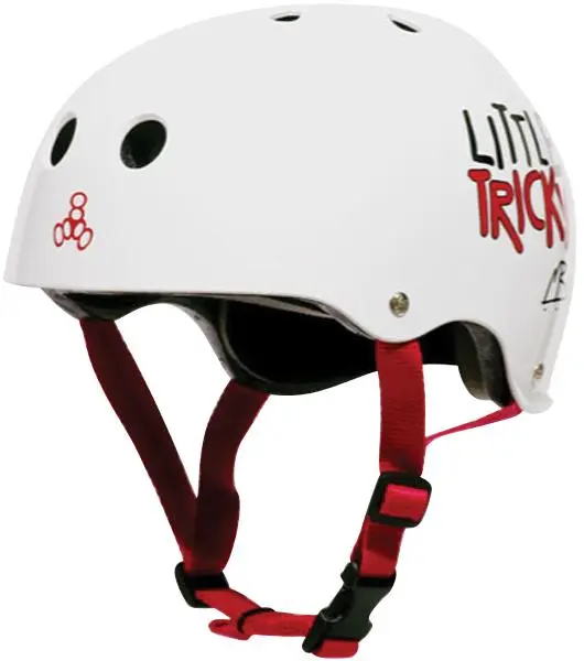 White Little Tricky Helmet