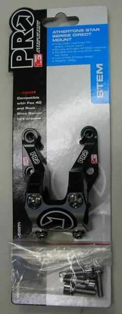 Photo from the official notice: Shimano Recalls PRO Atherton Mountain Bike Handlebar Stems Due to Fall Hazard