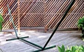 Twin Oaks hammock stand
