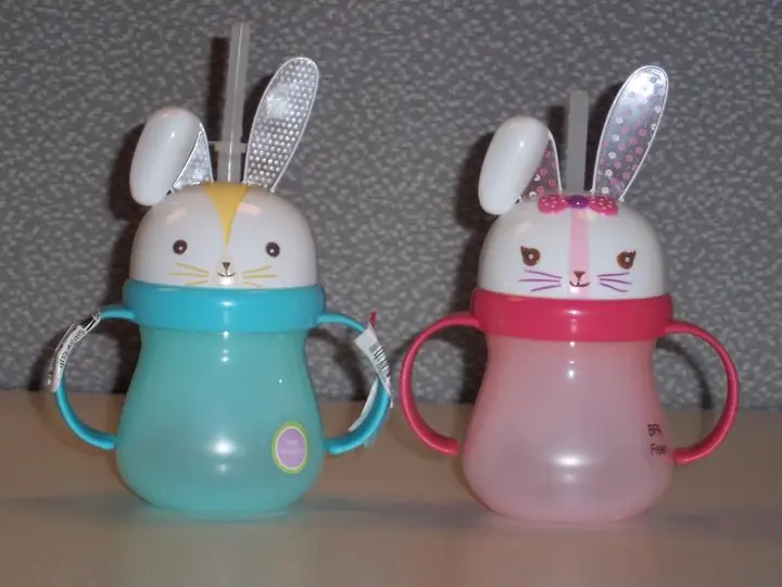 Photo from the official notice: Target Recalls Bunny Sippy Cups Due to Injury Hazard