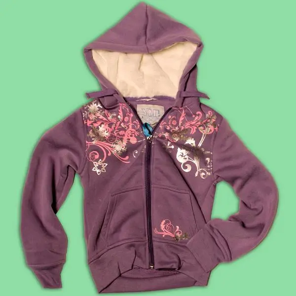 Girls' Hooded Sweatshirts with Drawstrings