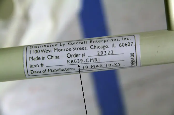 Photo from the official notice: Bassinets Recalled by Kolcraft Due to Fall Hazard