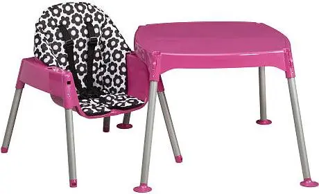 Photo from the official notice: Evenflo Recalls Convertible High Chairs Due to Fall Hazard