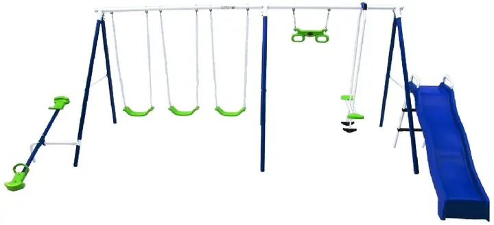 Photo from the official notice: Troxel Recalls Flexible Flyer Swing Sets Due to Fall Hazard