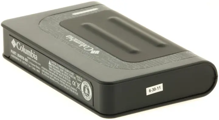 Photo from the official notice: Columbia Sportswear Recalls Batteries Sold With Jackets Due To Fire Hazard