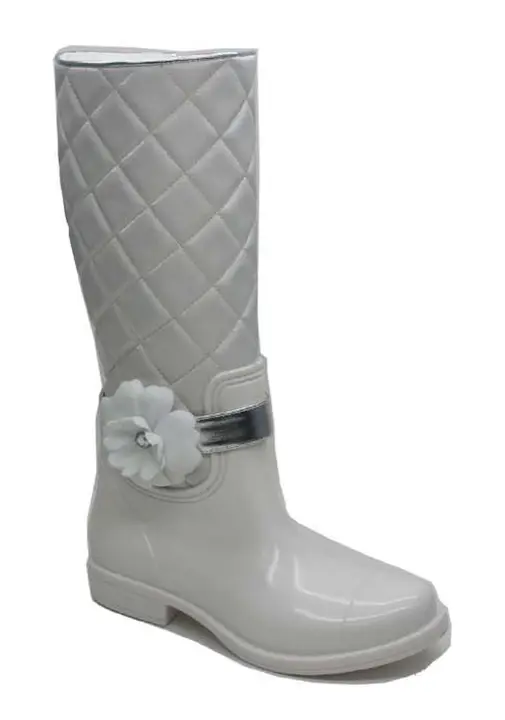 Cha Cha boots white