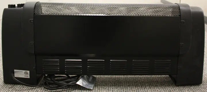 Touch Point Baseboard Convection Heater – Model BBC-1500 - Back