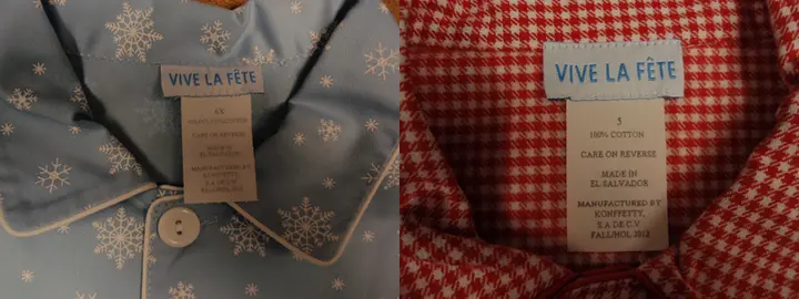 Vive La Fete Pajamas Style HSH159BPL