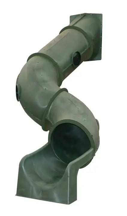 Solowave Tornado brand tube slide with port hole