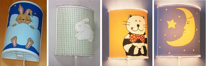 MYS children’s wall-mounted lamps