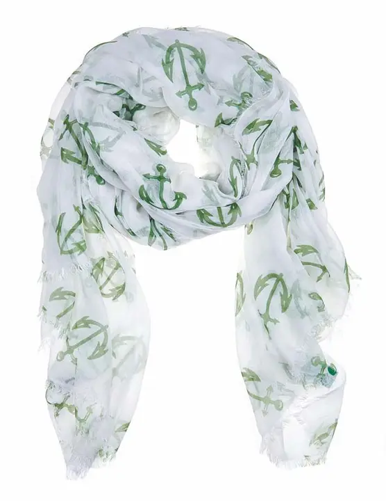 Julie Vos Sierra women’s Anchor scarf -- green