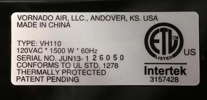 The serial number appears on a silver decal located on the bottom of the unit.