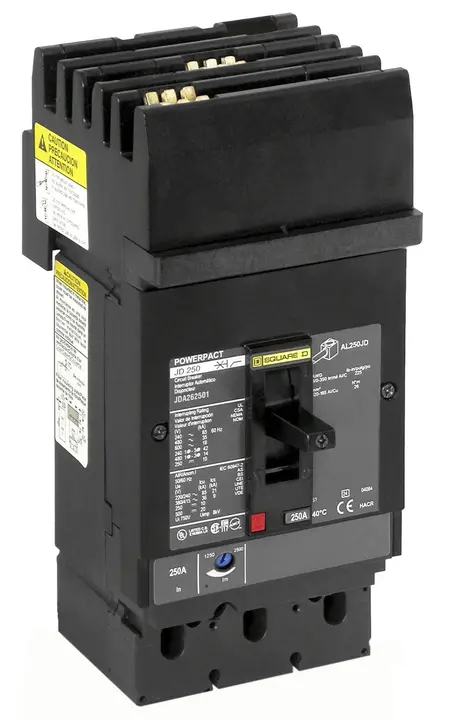Schneider PowerPact J-frame molded case I-Line style breaker
