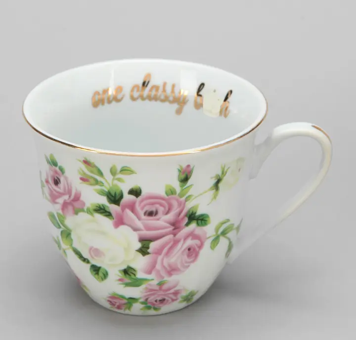 Urban Outfitters "one classy b****" teacup