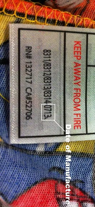 M&M’S Youth Loungewear Pant Label