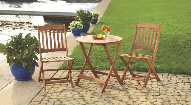 Linon Home Décor Foldable Patio Set