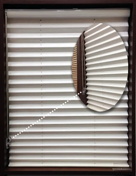 Smartlift Pleated window coverings
