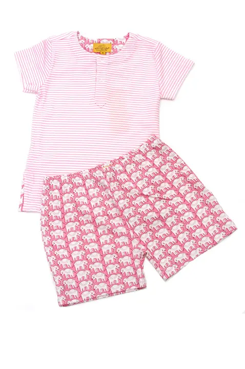 Short- sleeved Set (Hathi)