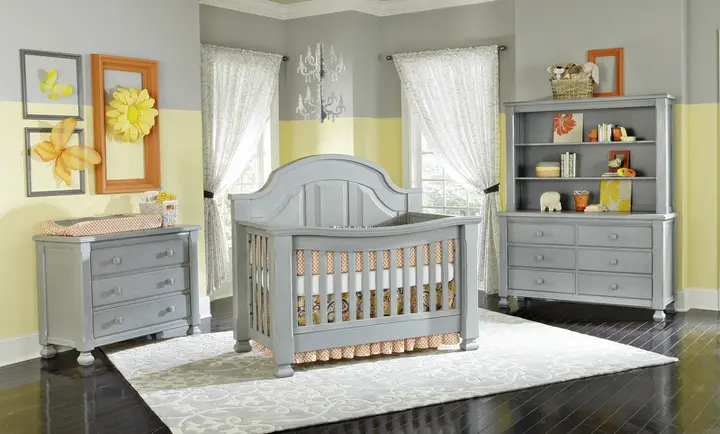 Baby’s Dream Everything Nice Cribs and Furniture in Vintage Gray