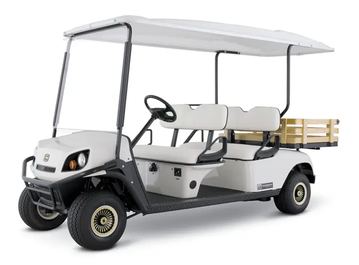 Cushman Shuttle vehicle