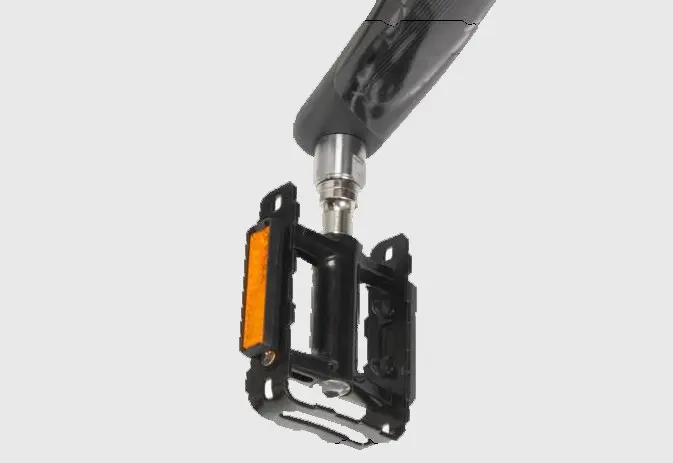 Recalled Pedal Axle Extenders as installed