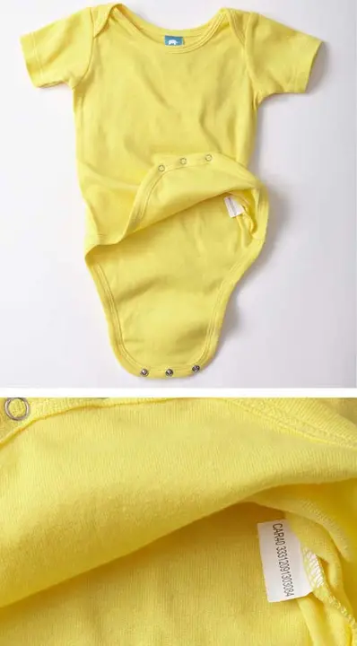 Label on recalled Precious Cargo one-piece garment