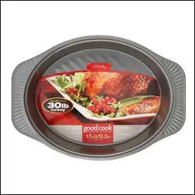 Good Cook Jumbo Roaster roasting pan top