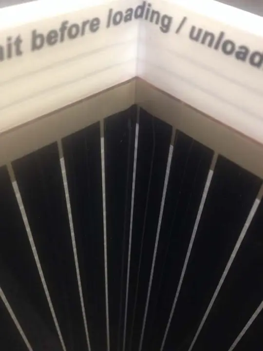 The electrical conducting strip at the top can break in the corners where it flexes.