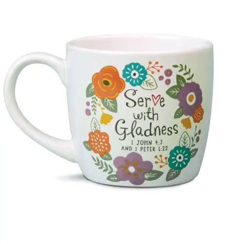 Model #18209 Serve with Gladness Mug