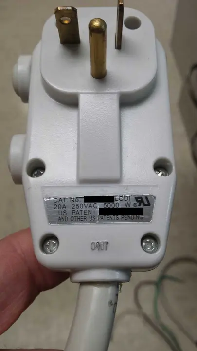 Recalled Power Cord