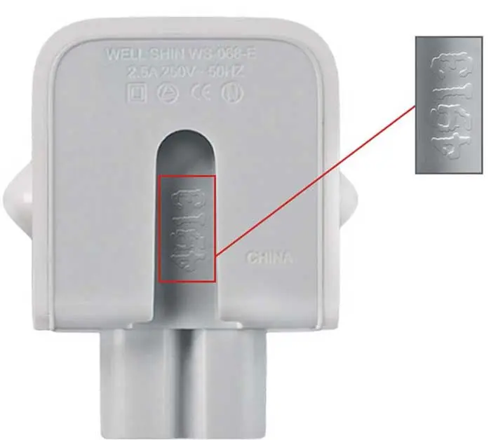 Location of letters or numbers
