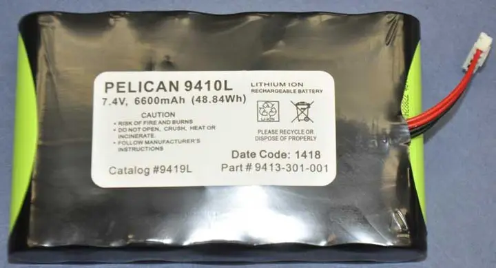 Pelican Replacement Battery Pack
