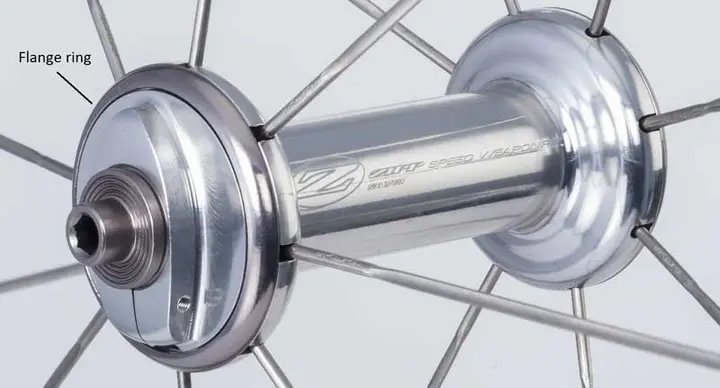 ZIPP 88v6 front hub (Silver)