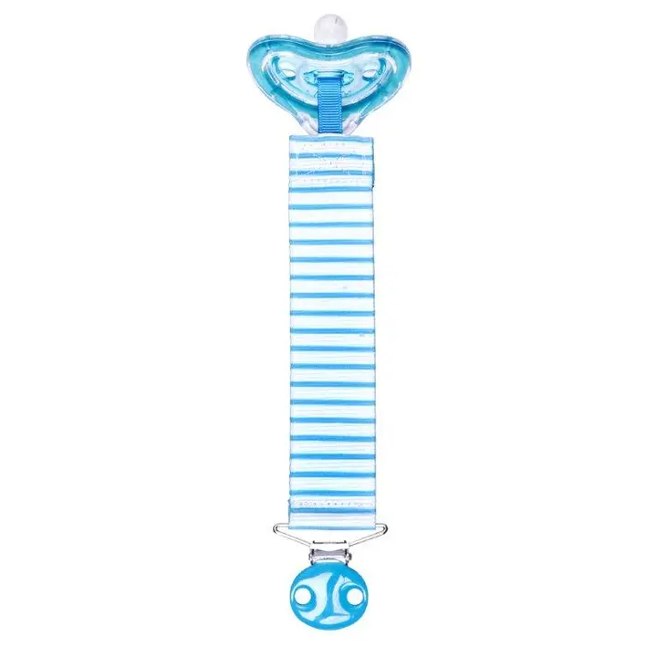 m Designer pacifier and clip