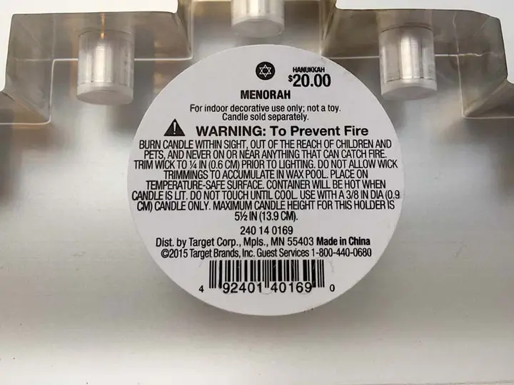 Label with Model Number