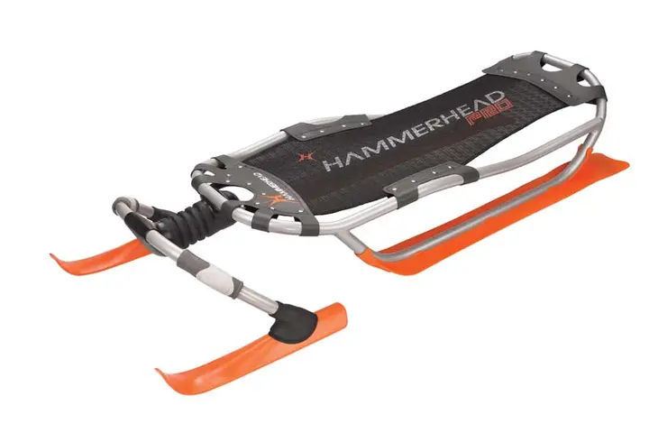 Orange Hammer Head Sled