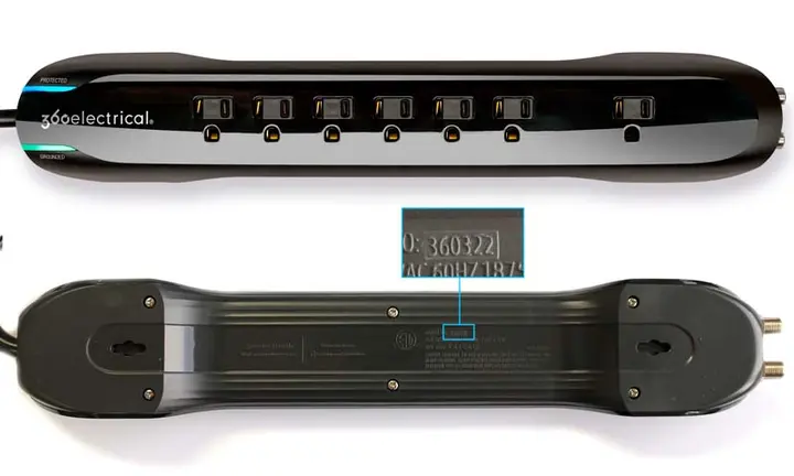 Agent surge protector, model number 360322