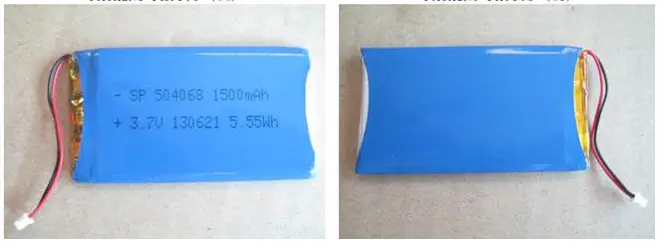 Lorex Care 'N' Share lithium polymer battery back